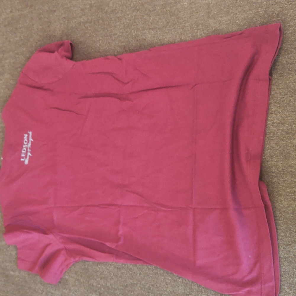 Burgundy Graphic T-Shirt with Wine Glasses - Picture 4 of 5